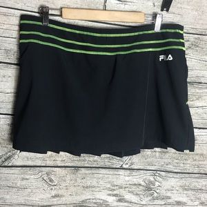 Fila Womens Black Tennis XL Running  SkortMissing the cord to adjust itT